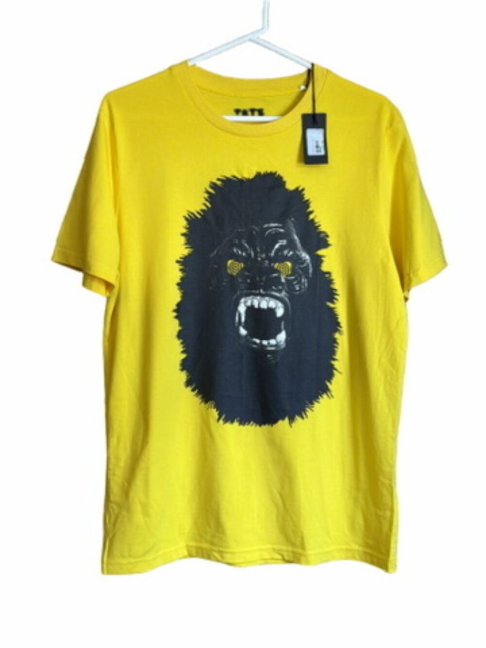 Guerrilla Girls Yellow Gorilla t-shirt from Tate Museum Size Small NWT
